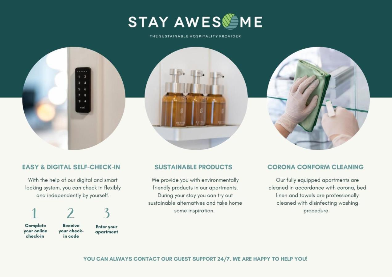 Stay Awesome - Schönfeld Apartment, Netflix und kostenloses Parken Kassel Exterior foto